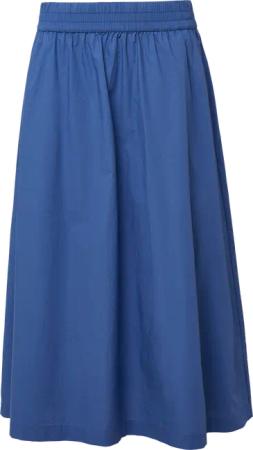 Ausgestellter Rock aus Popeline im Relaxed Fit