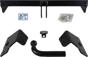 AUTO-HAK Anhängerkupplung starr mit angeschraubtem Kugelkopf - TOYOTA AURIS