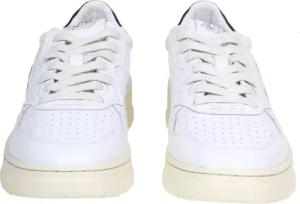 Autry Low-Top Sneaker - Black And White Leather Sneakers - Gr. 46 (EU) - in Weiß - für Damen