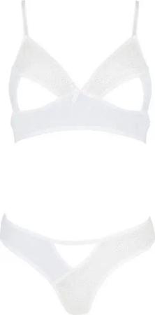 Avanua Set: Ouvert-BH und String, sinnliche Eleganz, Hochzeitsnacht