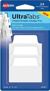 AVERY Zweckform UltraTabs Multi-Use Haftmarker weiß 24 Blatt