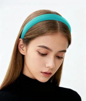 axy Haarreif Haarreif mit Stoff gepolstertes Candy Colours, Vintage Damen Haareifen Haarband