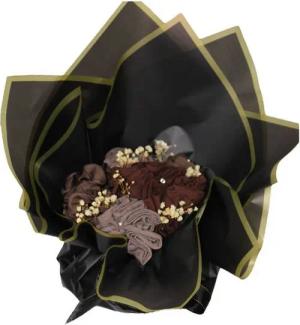 Aymasal Kopftuch Hijab Bouquet Strauss - Geschenkstrauß persönliches Geschenk Islam, (Mehrteiliges Set, 3 Jersey Hijabs, 4 Hijab Nadeln, Bouquet Geschenkverpackung), Hijab Geschenkstrauß Jersey Kopftuch Set 3 Tücher Geschenkidee für Eid