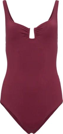 Badeanzug mit trendigem Ausschnitt