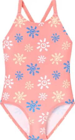 Badeanzug Wirkware recycelt LSF40+ Sonnen pink - Aqua 104