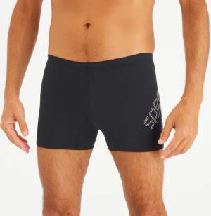 Badehose Boxer Herren Speedo - Logo schwarz/weiß
