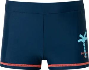 Badehose Wirkware recycelt LSF40+ Palme nachtblau - Aqua 98