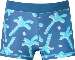 Badehose Wirkware recycelt LSF40+ Palmen air - Aqua 116