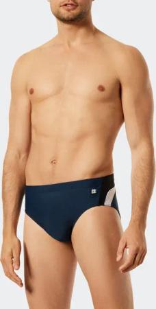 Badehose Wirkware recycelt seitliche Streifen admiral - Nautical Active 9