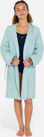 Bademantel Mikrofaser Kinder - hellgrün