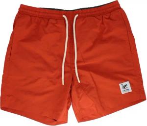 Badeshorts für Herren – Recyceltes Polyester / Schnelltrocknend (Paprika)