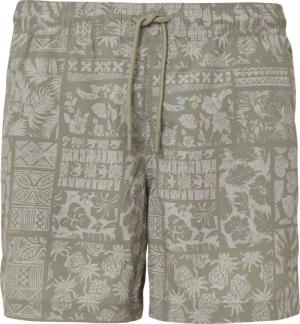 Badeshorts mit All-over-Print und Eingrifftaschen