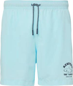 Badeshorts mit Artwork und Eingrifftaschen