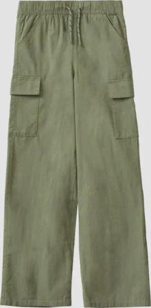 Baggy-Hose in Leinen-Optik im Relaxed Fit