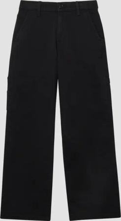 Baggy / Relaxed Fit / Mid Rise / Wide Leg / Worker Style