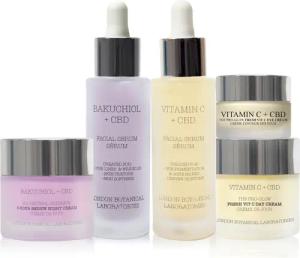 Bakuchiol Serum, Vitamin C Serum, Vitamin C Tagescreme, Bakuchiol Nachtcreme, Vitamin C Auge