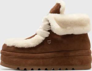 Bambi Tan Suede/Shearling
