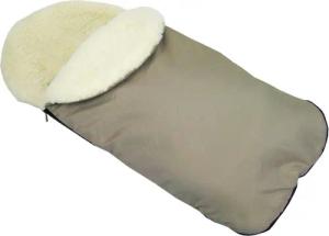 BambiniWelt by Rafael K. Fußsack Winterfußsack Fußsack für Babyschalen universal mit Lammwolle
