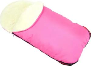 BambiniWelt by Rafael K. Fußsack Winterfußsack Fußsack für Babyschalen universal mit Lammwolle