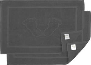 BANANALU Badetücher Badvorleger Badematte 700g/m2 50x70 cm Duschvorleger Duschmatte, Baumwolle (2-St)