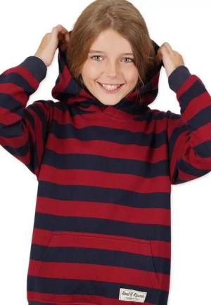 Band of Rascals Striped Hooded