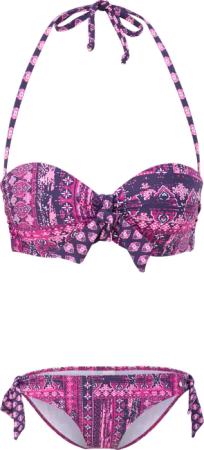Bandeau-Bikini im Set