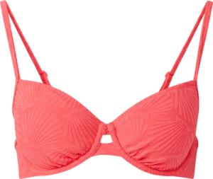 Bandeau-Bikinitop mit Bügel und Strukturmuster