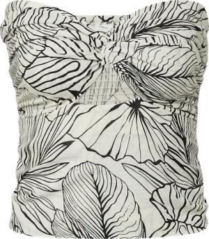 Bandeau-Top mit All-over-Print
