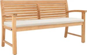 Bankauflage Toscana Weiß 180x50x7cm