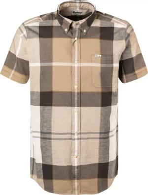Barbour Herren Kurzarmhemd beige kariert