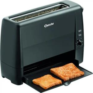 Bartscher Toaster Toaster TS20Sli, Toastrutsche, schwarz, 100282