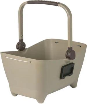 Basil Vorderrad-Tierfahrradkorb Buddy KF 45x32x22cm, biscotti brown, 32ltr, KF