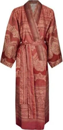 Bassetti Kimono CARRARA R1 in L/XL, 100% Baumwolle, Gürtel