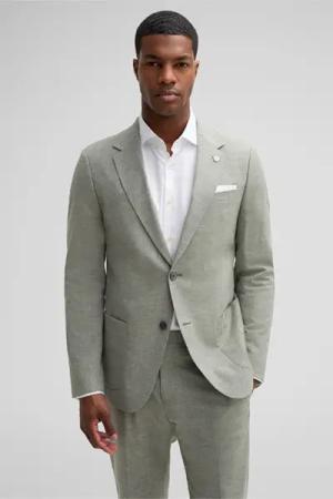 Baukasten-Sakko Arndt, hellgrün meliert