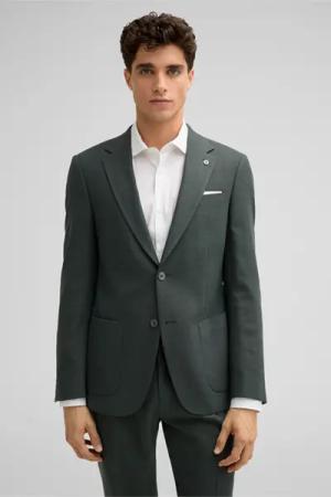 Baukasten-Woll-Mix-Sakko Arndt, dunkelgrün