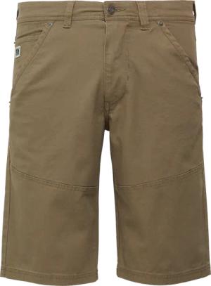 Baumwoll-Bermuda aus Canvas mit Naht-Details