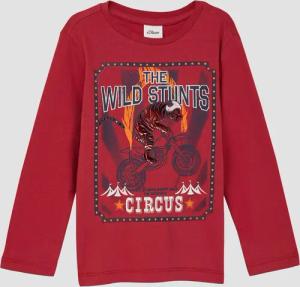 Baumwoll-Langarmshirt mit Folienprint