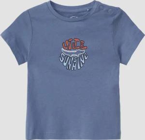 Baumwoll-T-Shirt mit Frontprint