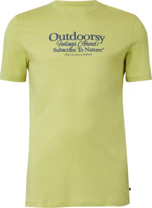 Baumwoll-T-Shirt mit Frontprint