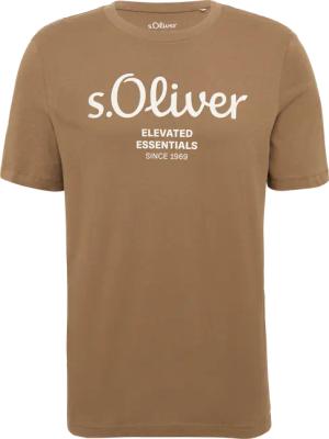 Baumwoll-T-Shirt mit Logo-Print