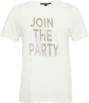 Baumwollmix-T-Shirt mit Artwork