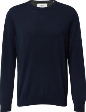 Baumwollpullover mit Logo-Stickerei