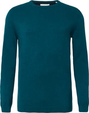 Baumwollpullover mit Logo-Stickerei