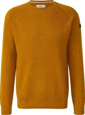 Baumwollpullover mit Raglanärmeln und Logo-Patch