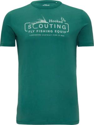 Baumwollshirt mit Frontprint