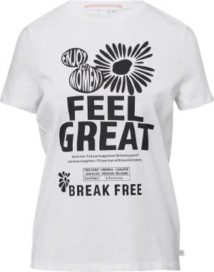 Baumwollshirt mit Frontprint