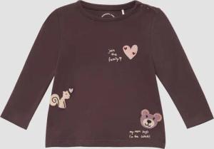 Baumwollshirt mit Häkel-Patches