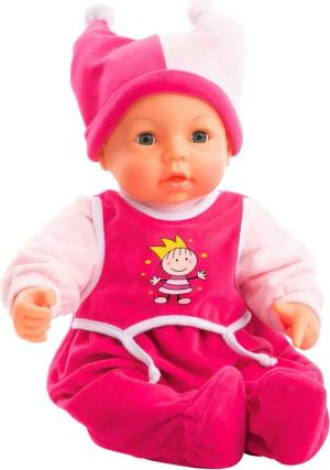 Bayer Babypuppe Hello Baby, 46 cm pink/rosa (3-tlg)