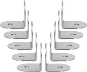 BAYLI Regal 20 Stück Winkelverbinder 25x25 mm, L-förmige Holzverbinder, 90 Grad