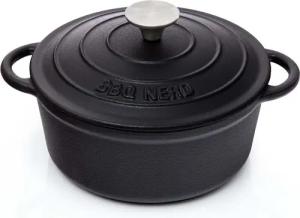 BBQ Nerd Bräter Bräter gusseisen emailliert 2,5L